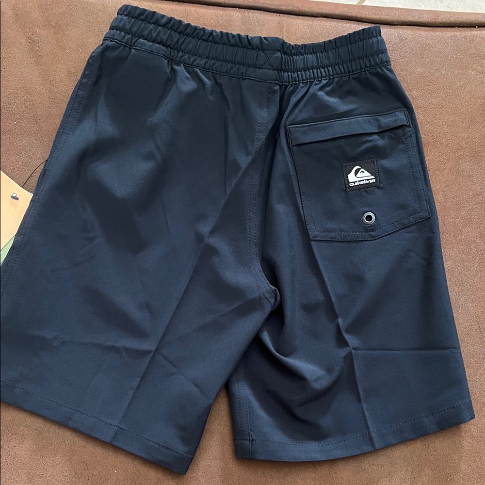 Quiksilver Boys Amphibian Shorts Size 7 Black New With Tags - Picture 7 of 9